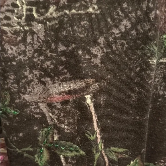 Dark Floral Women's Top - Picture 5 of 8